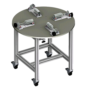Rotary assembly table